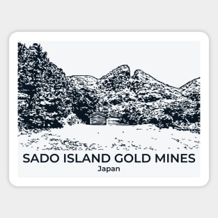 Sado Island Gold Mines - Japan Magnet